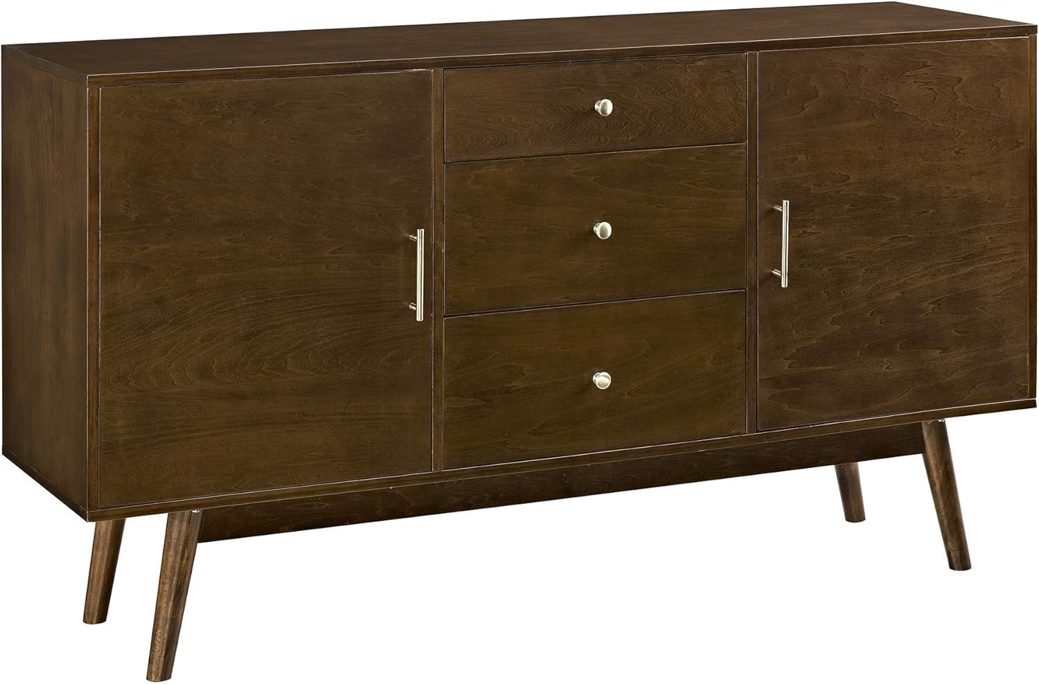 Acorn 60" Mid-Century Modern Freestanding TV Console with Storage