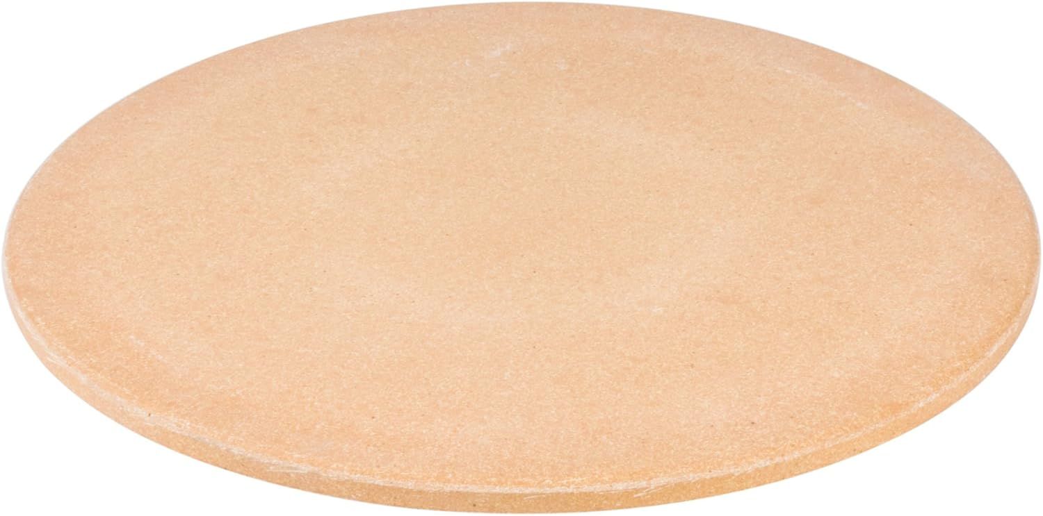 Beige Cordierite Round Pizza Baking Stone 15.75" Diameter