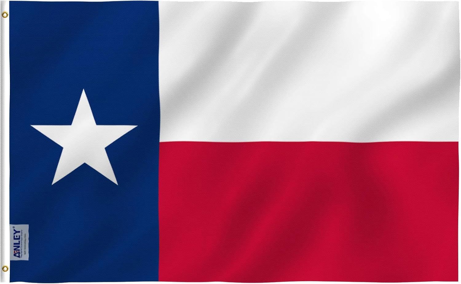 Texas State Flag 3x5 Foot Polyester with Brass Grommets