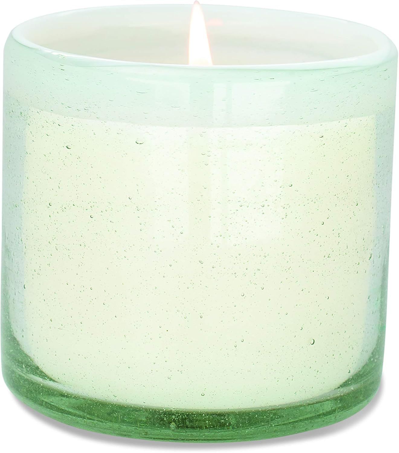 Amber Coconut 16 oz Scented Soy Candle in Hand-Blown Glass