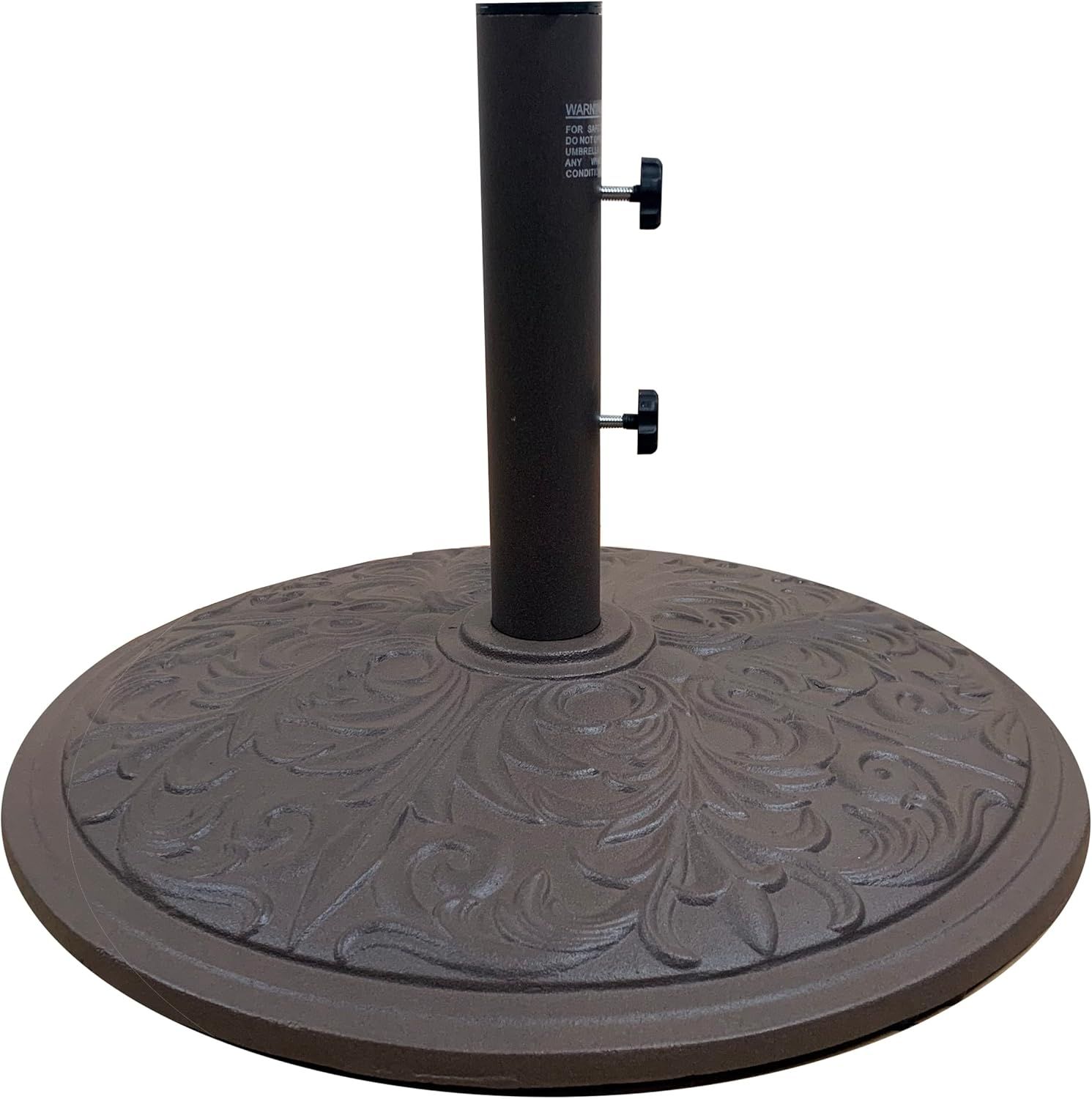 Bronze Cast Iron Decorative Outdoor Umbrella Base