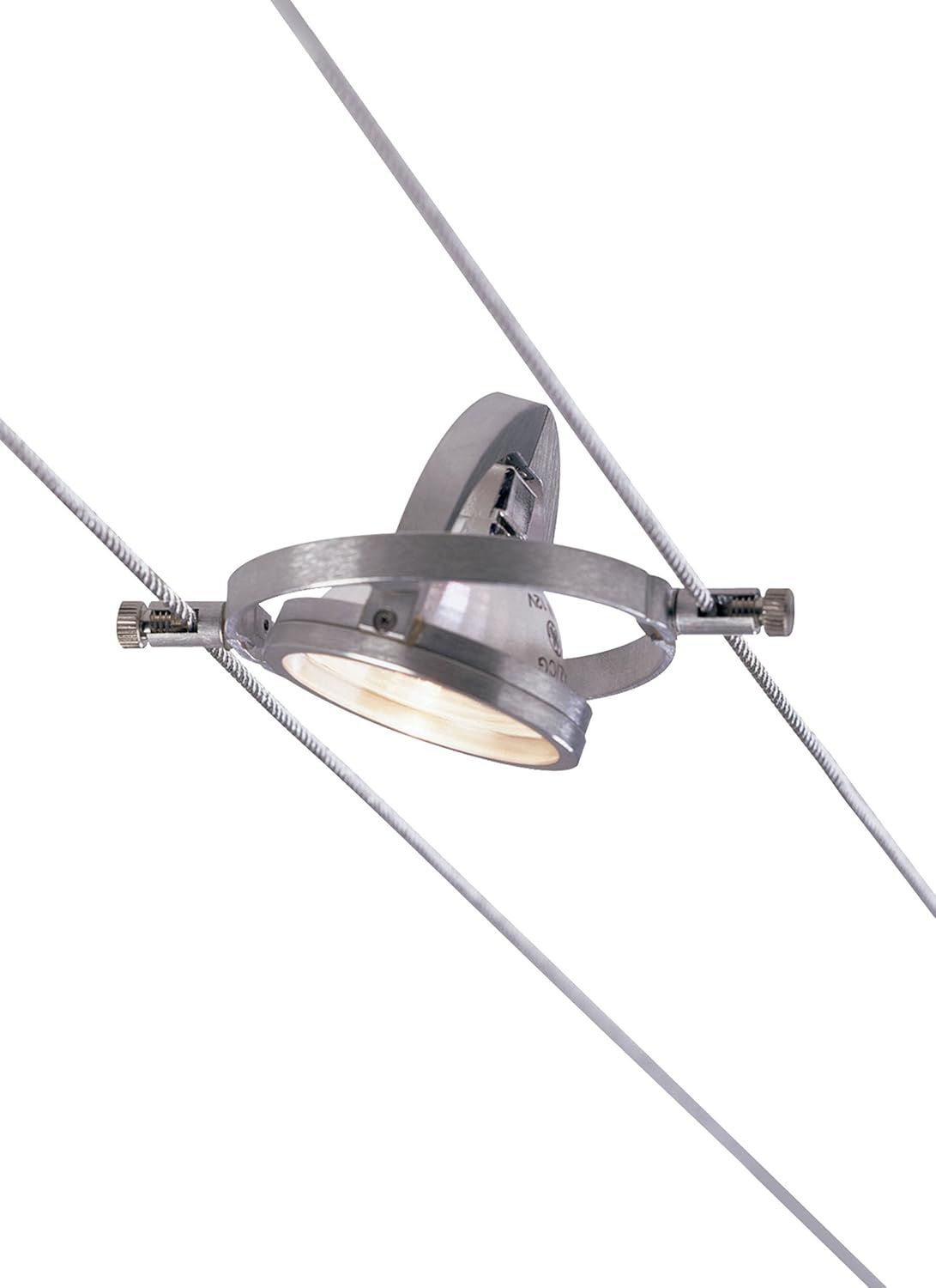 Satin Aluminum Adjustable Kable Lite Display Head, 5.5"