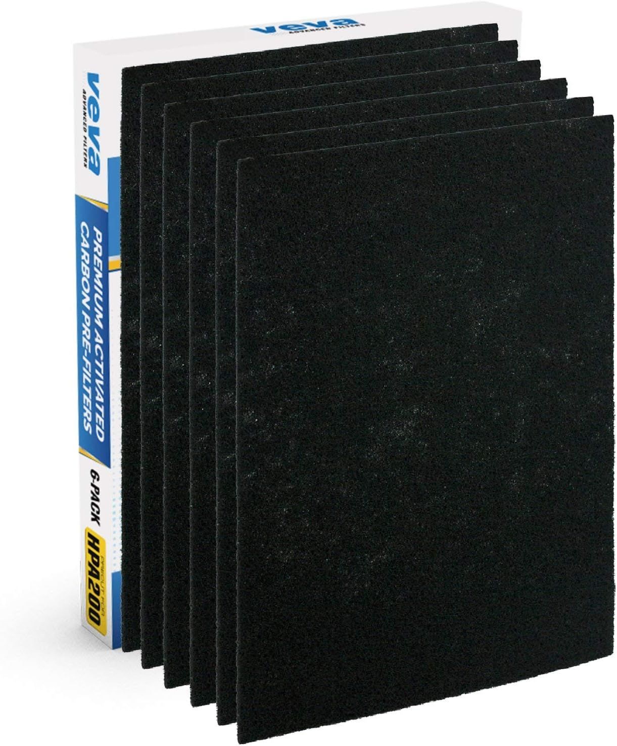 Black Activated Carbon Pre-Filters for HPA200 Air Purifier