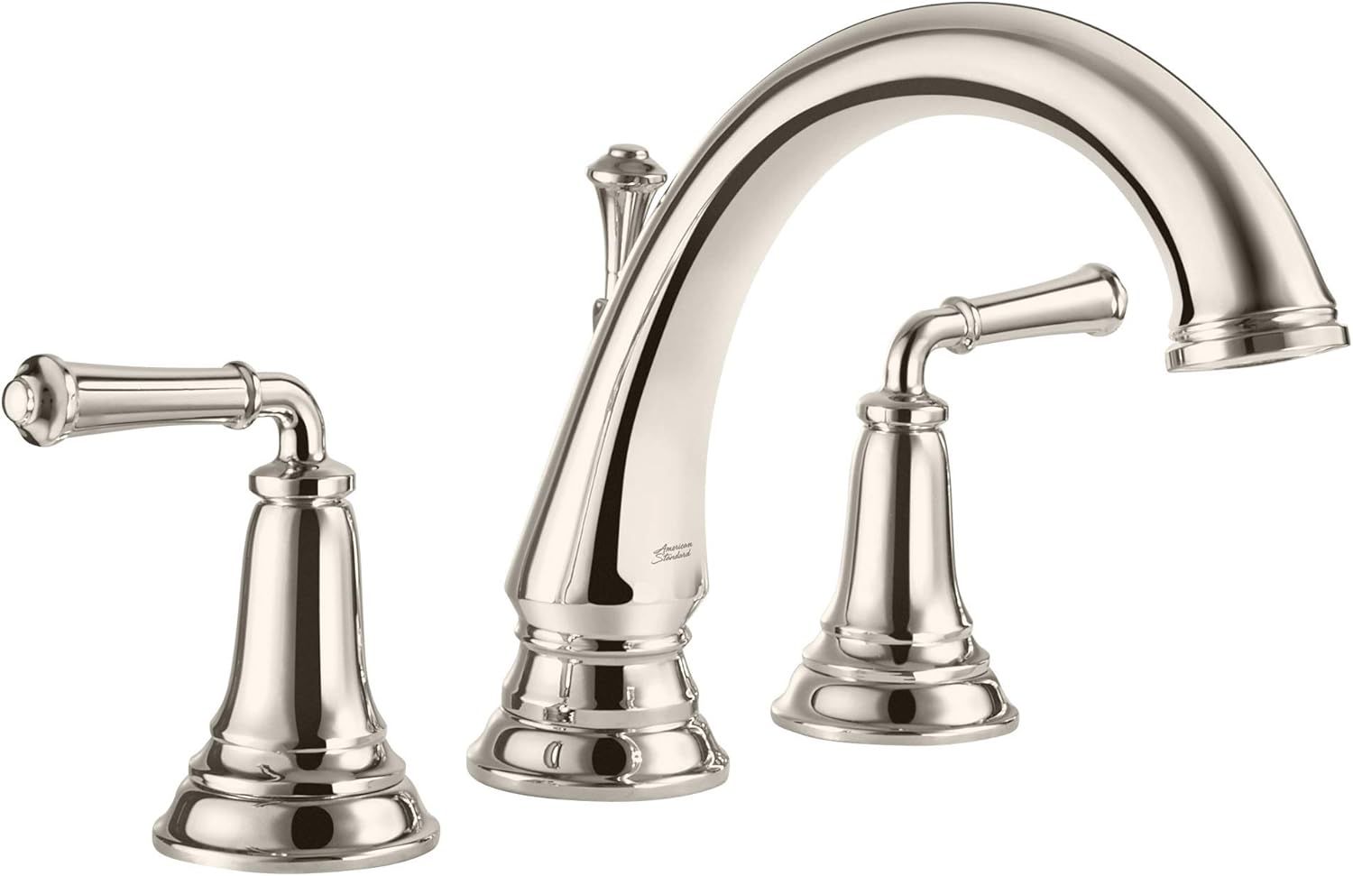 Delancey Polished Nickel High-Arc Roman Tub Faucet