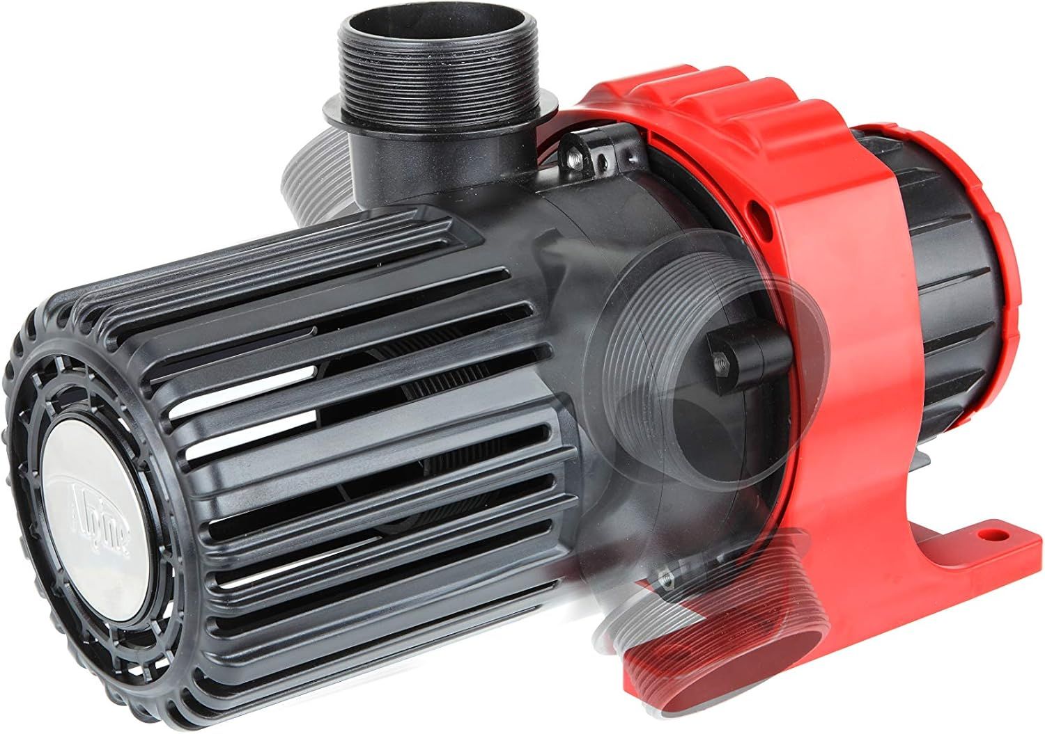 5300GPH Black and Red Ceramic Pond Pump with Controller