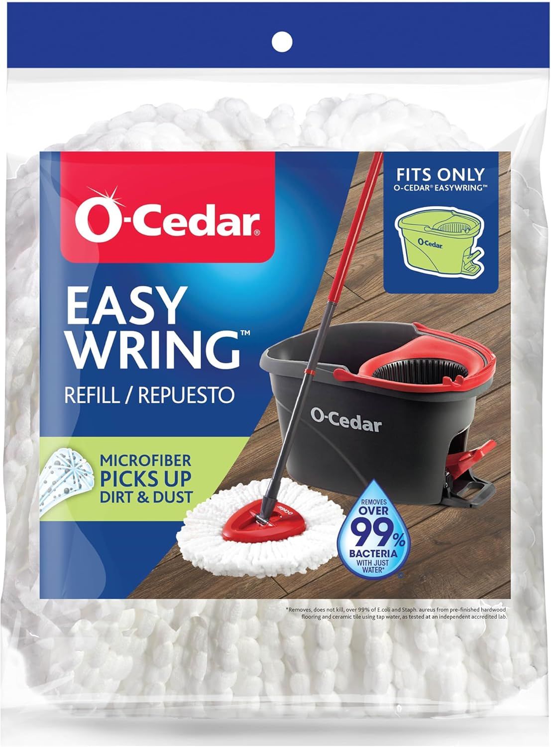 O-Cedar EasyWring Microfiber Spin Mop Refill