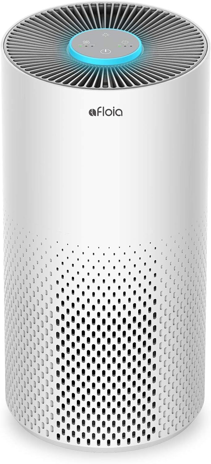 Afloia White HEPA Air Purifier with Odor Absorbing Filter