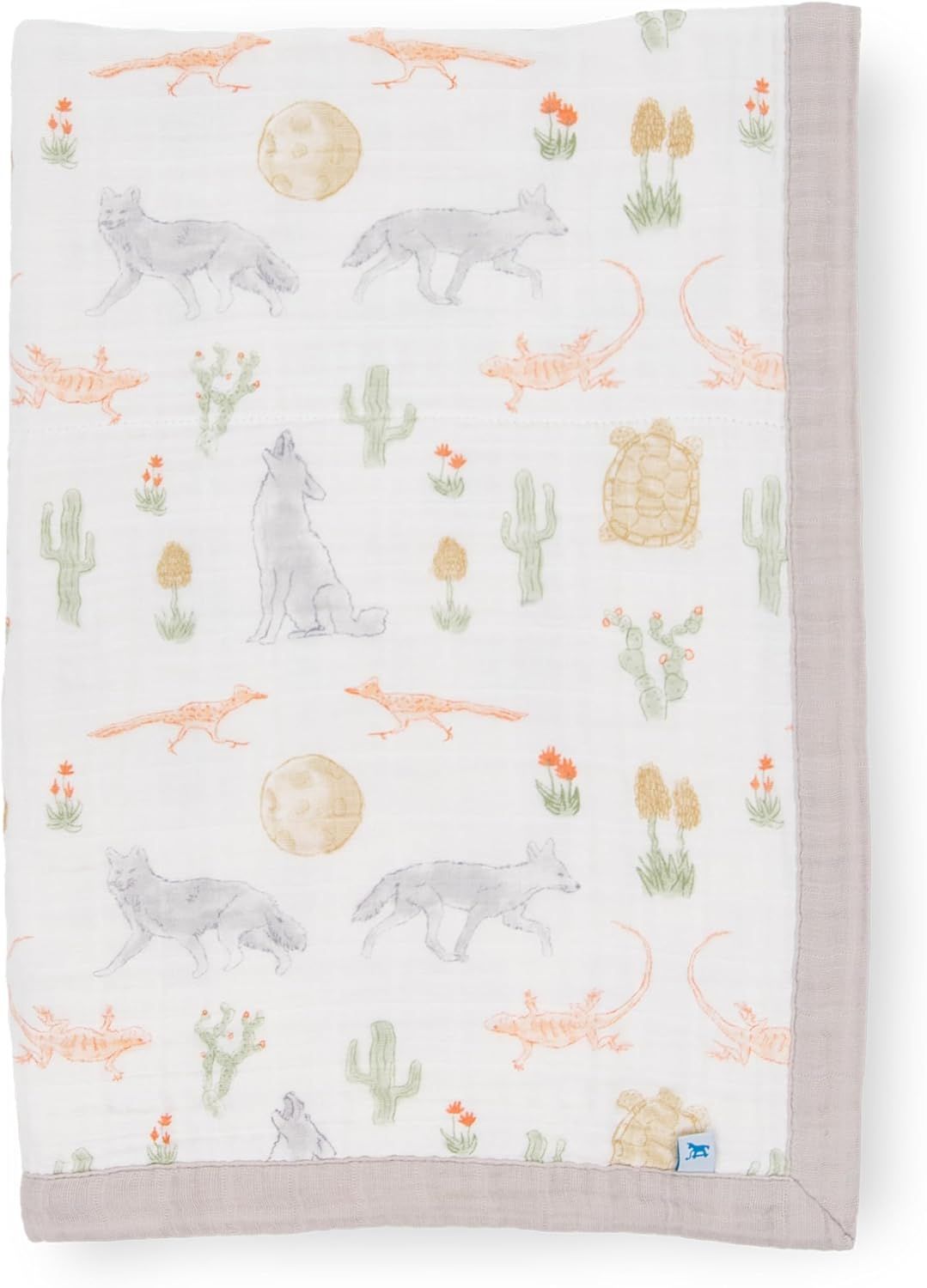 Desert Night Cotton Muslin Baby Quilt