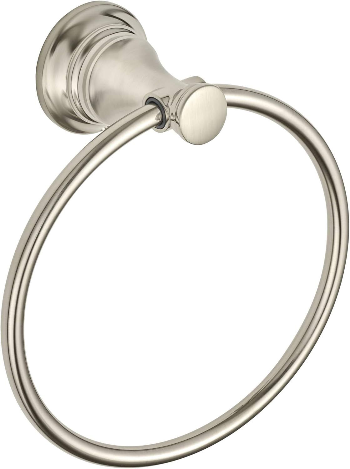 Brushed Nickel Wall Mounted Towel Ring