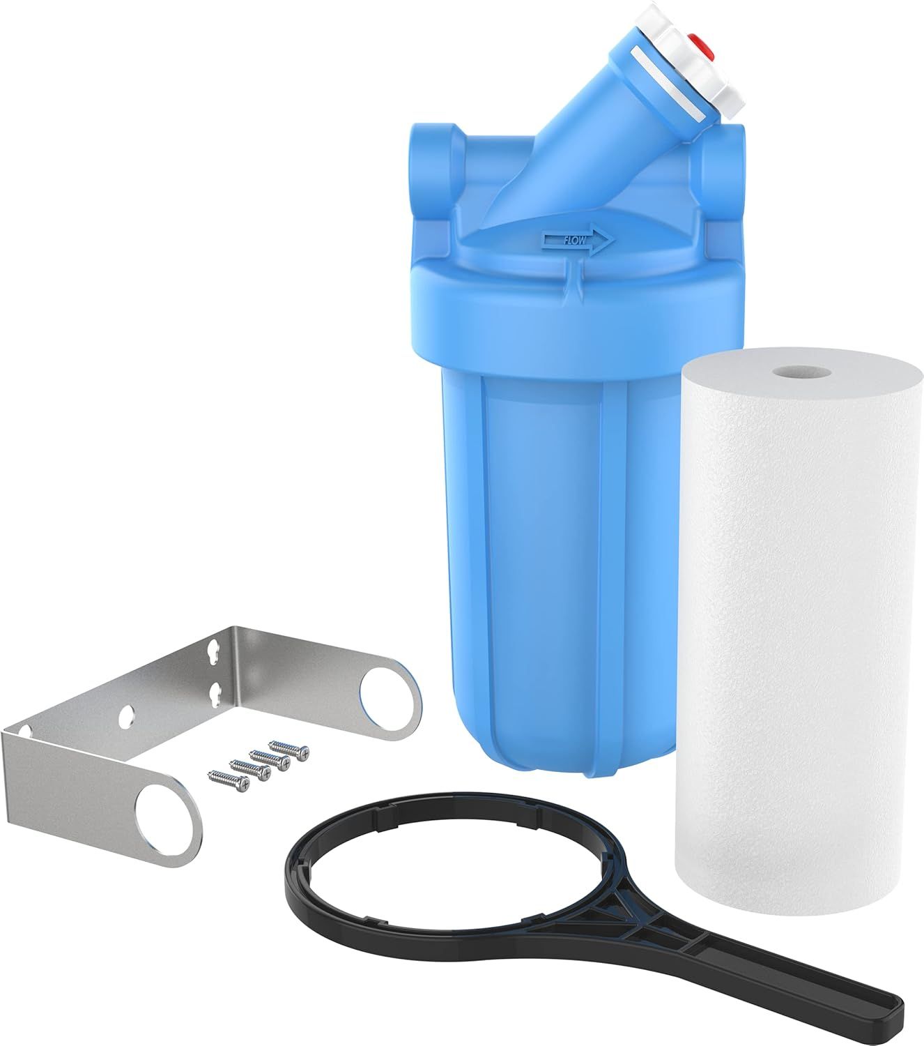 Blue Heavy-Duty Whole House Replacement Water Filter