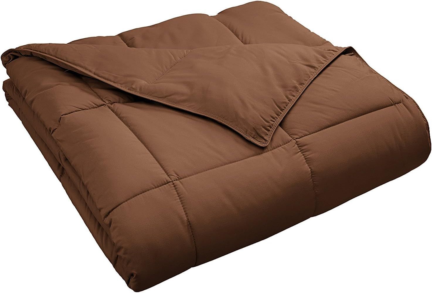 Twin Chocolate Microfiber Reversible Duvet for Kids