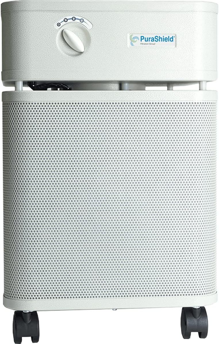 PuraShield 500 White HEPA Air Scrubber with Copper Filter