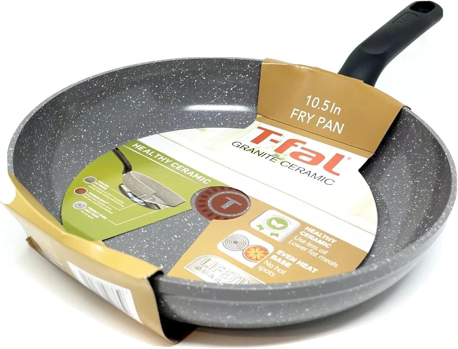 T-fal Granite Ceramic 10.5 Inch Non-Stick Fry Pan