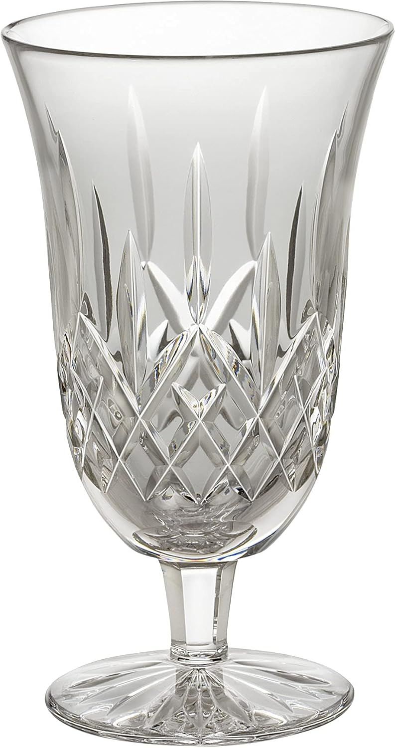 Lismore Traditional Clear Cut-Crystal Goblet Glass for Entertaining