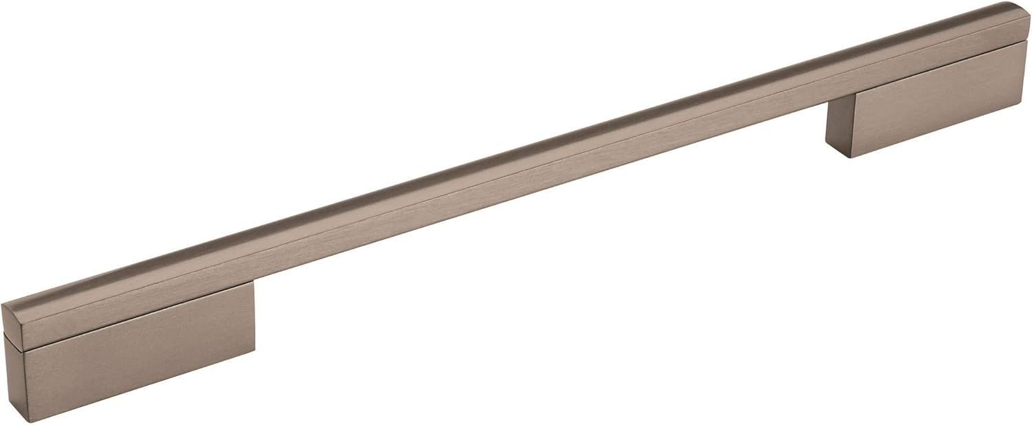 Separa 12.63'' Brushed Nickel Modern Cabinet Pull