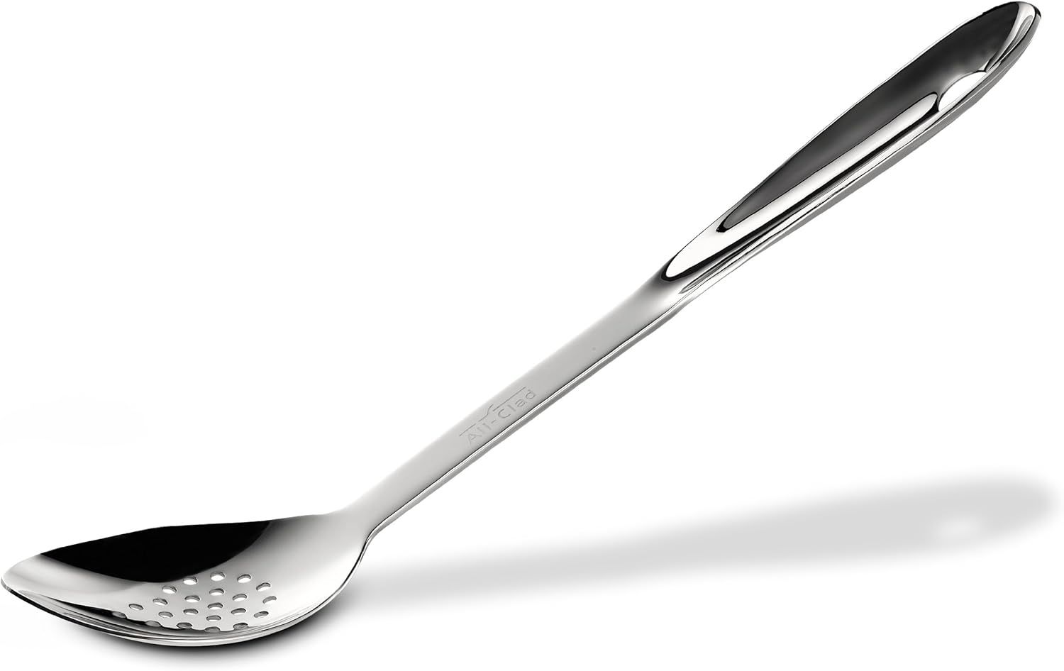 13-Inch Stainless Steel Slotted Spoon with Ergonomic Handle