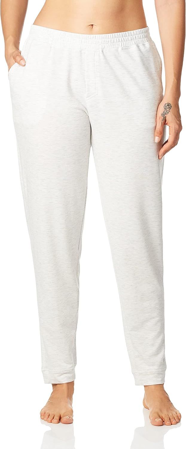 Whitesand Heather French Terry Knit Jogger Pants