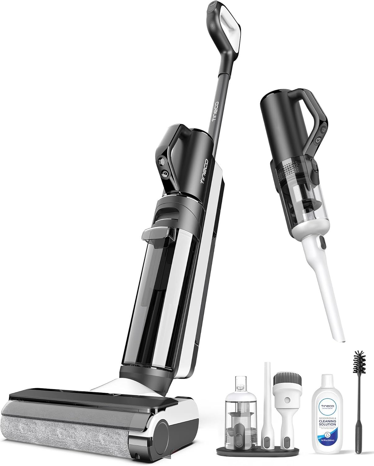 Blue Cordless Convertible Stick Vacuum with Smart Sensor