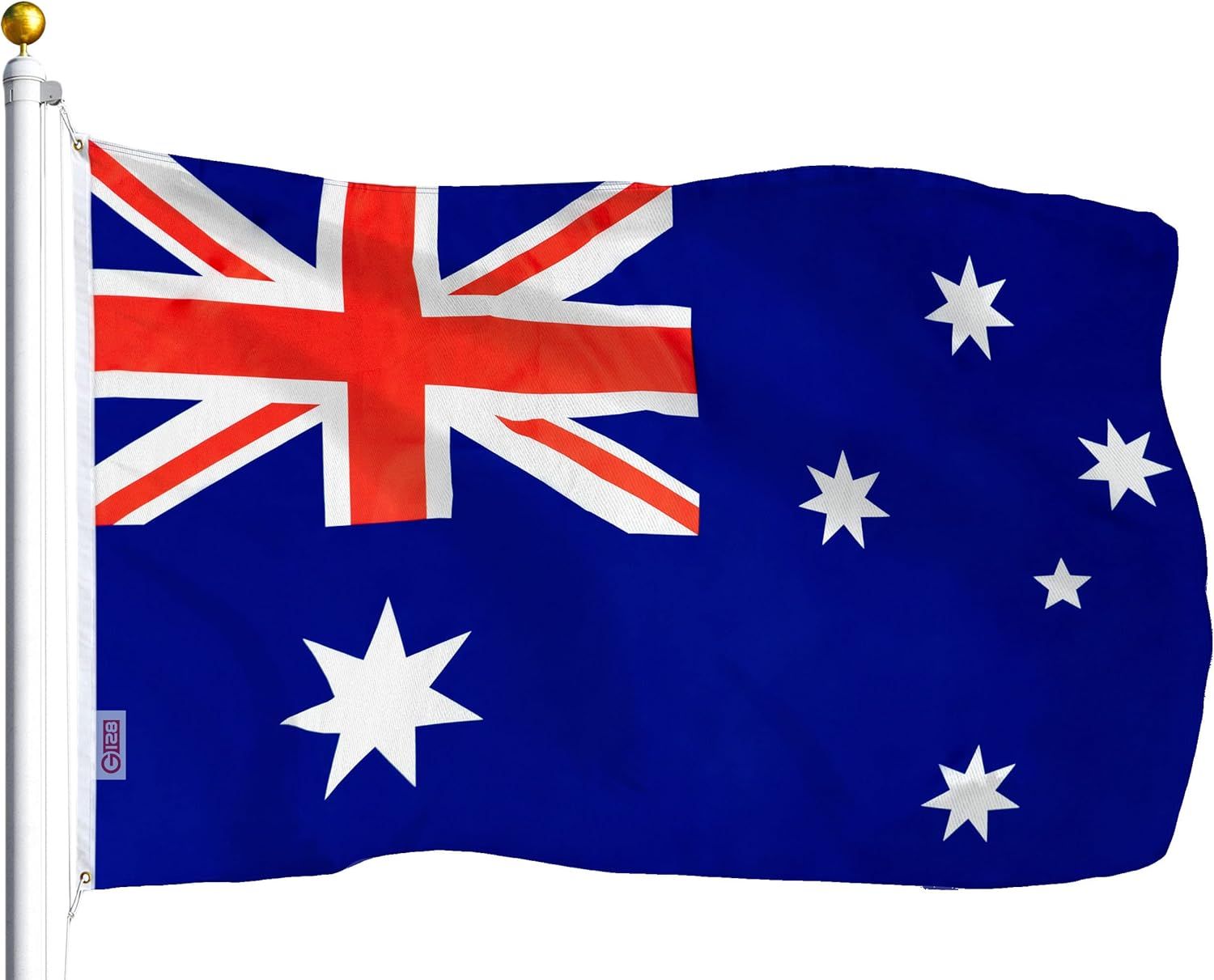 Australian Flag 3x5 Ft Polyester with Brass Grommets