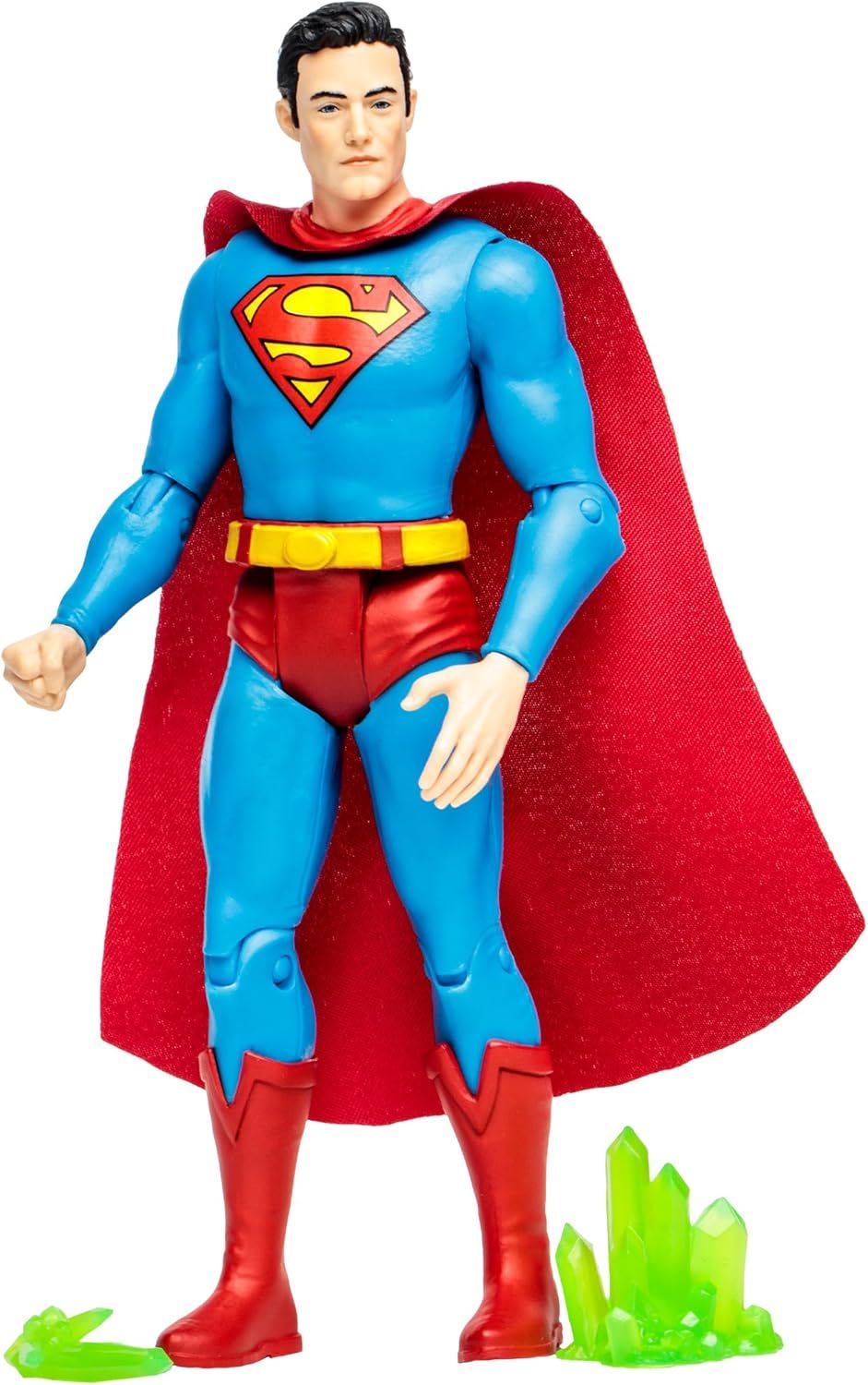 DC Retro Superman 6in Action Figure with Kryptonite Accessories