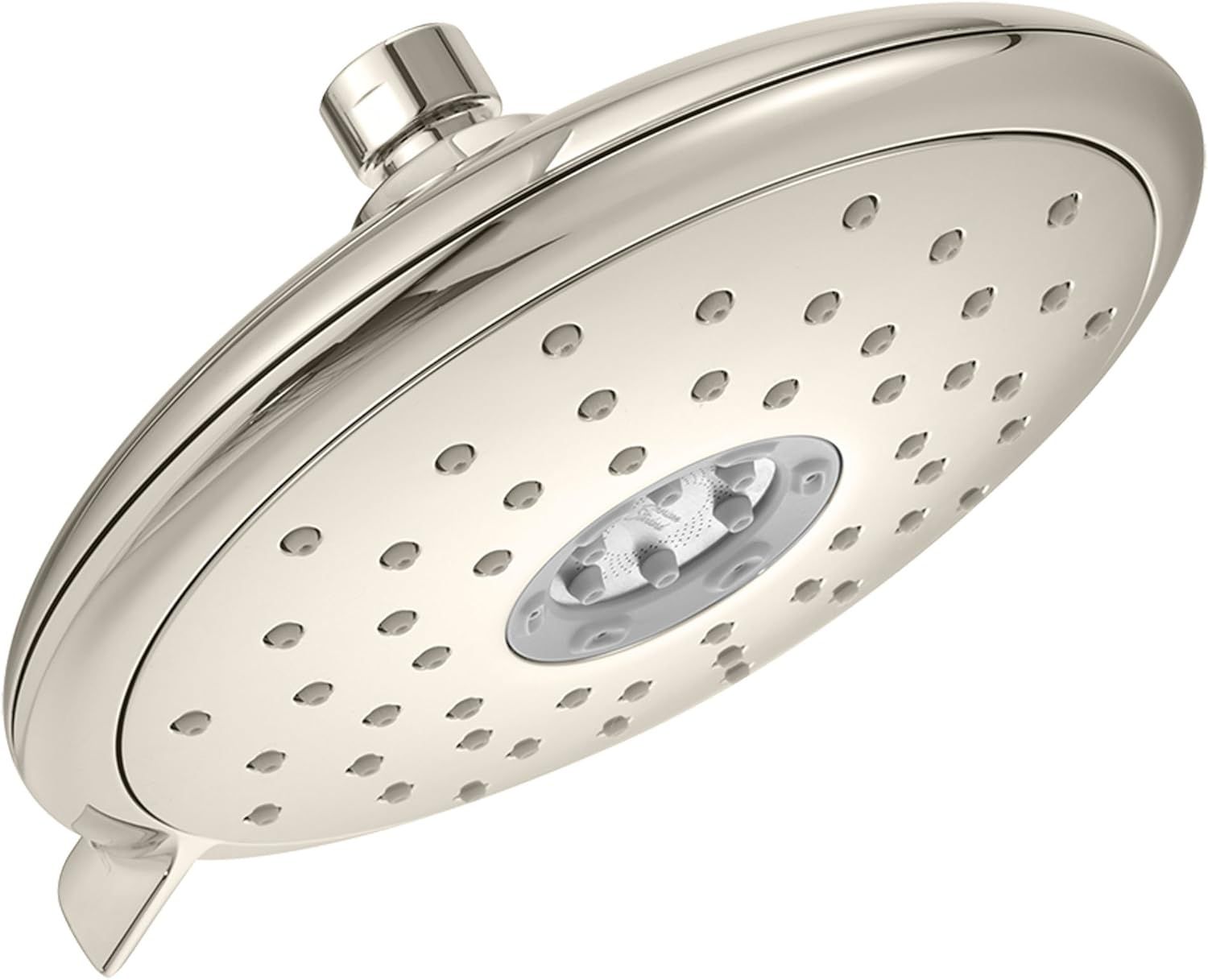 Polished Nickel Large Round Wall Mounted Shower Head