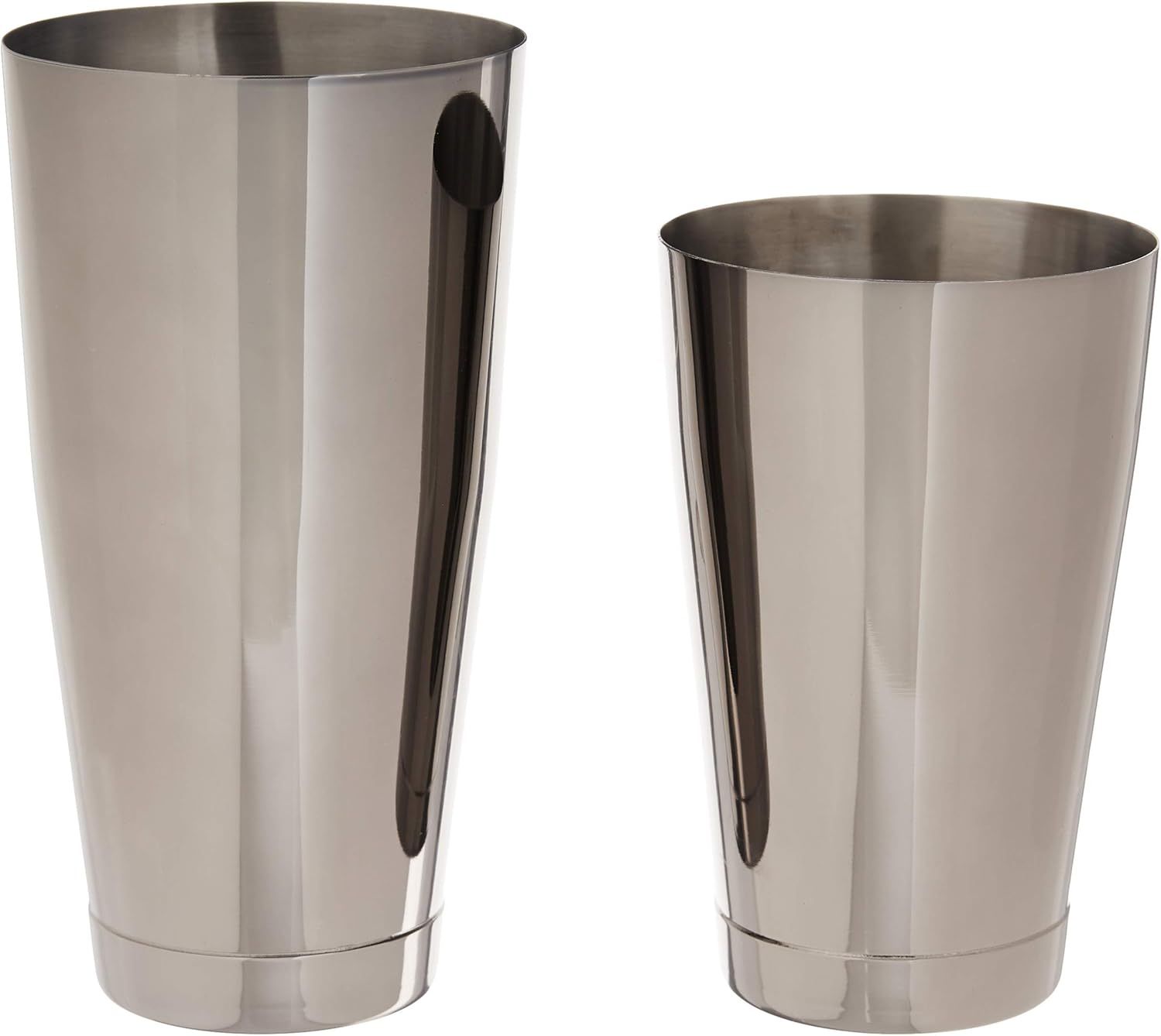 Gun Metal Black Stainless Steel Cocktail Shaker Set