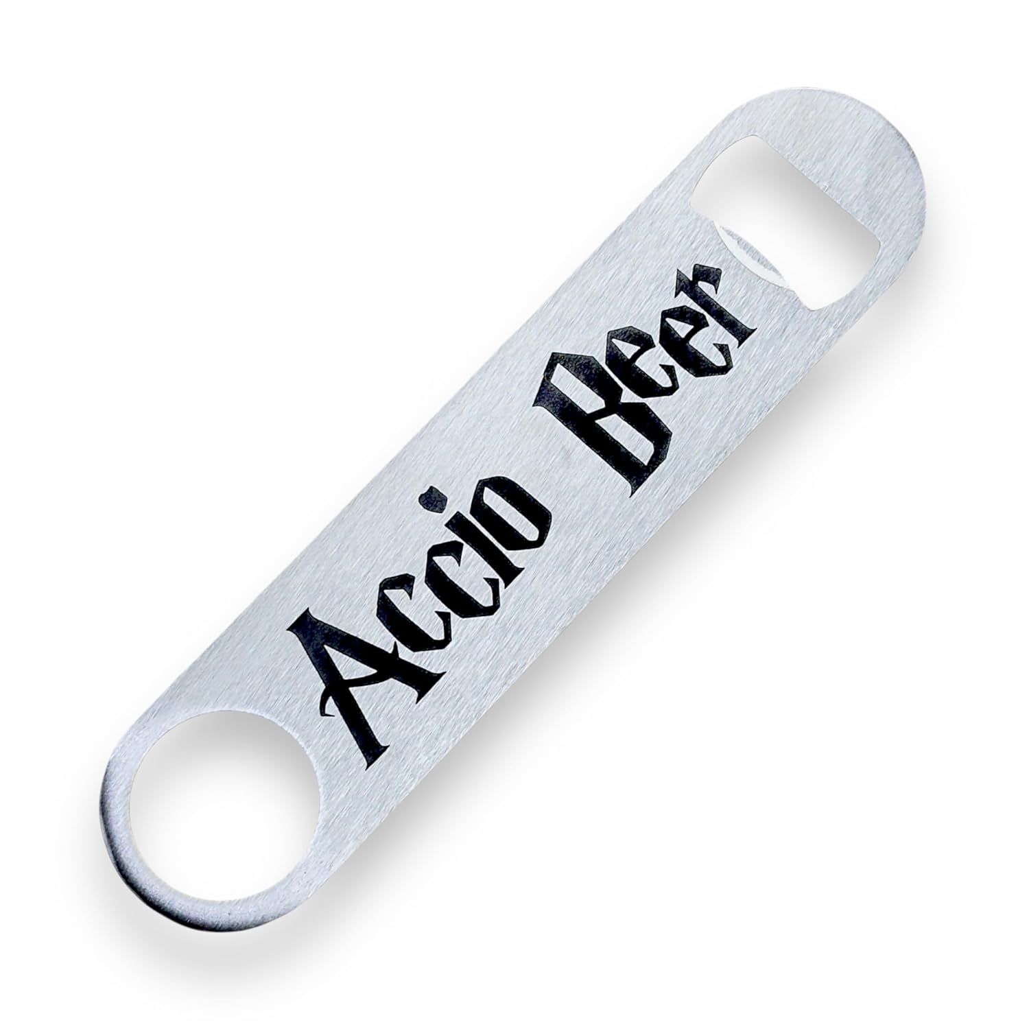 Customizable Stainless Steel Silver Bottle Opener