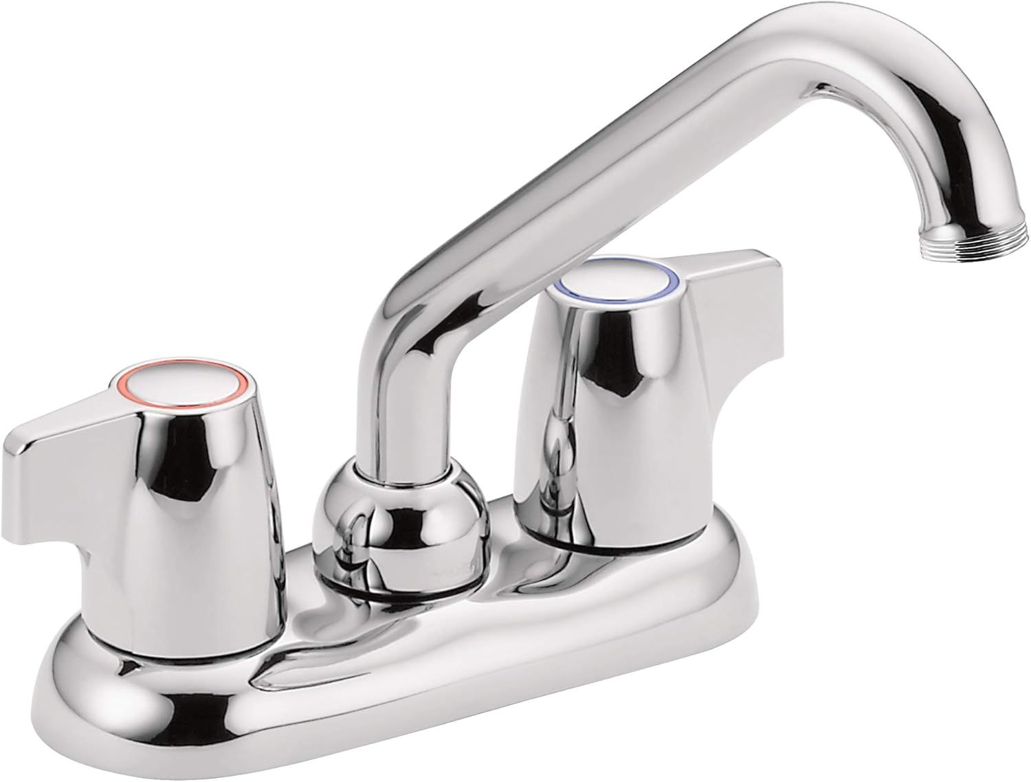 Chrome Dual Handle Centerset Utility Faucet