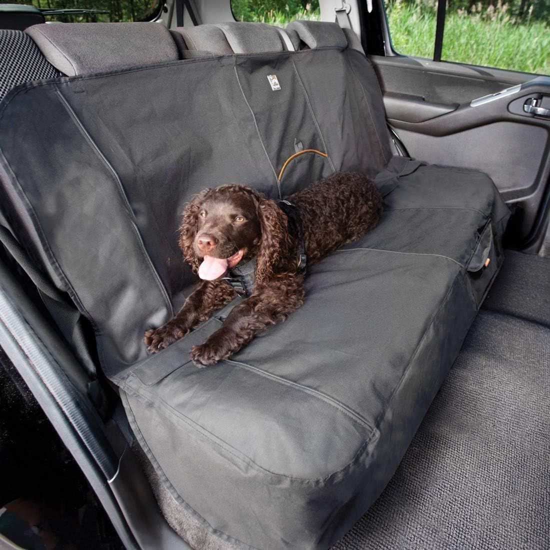 Charcoal Grey Waterproof SUV Bench Seat Cover for Pets, 63" Wide