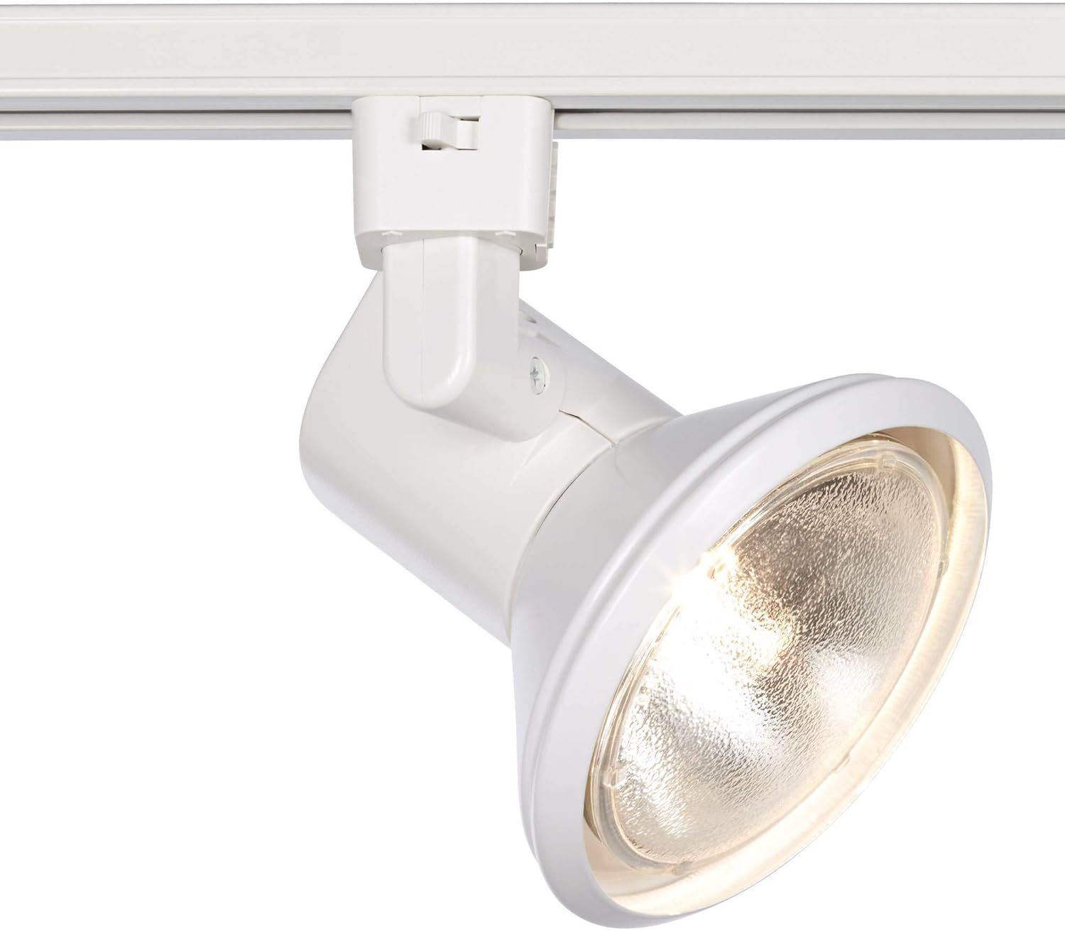 White Copper Halogen Wall Mount Track Light