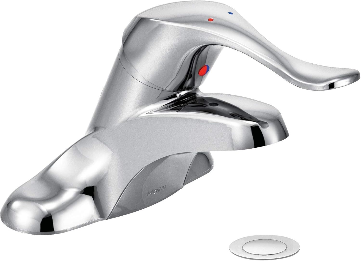 Moen M-Bition Chrome 4-Inch Centerset Lavatory Faucet