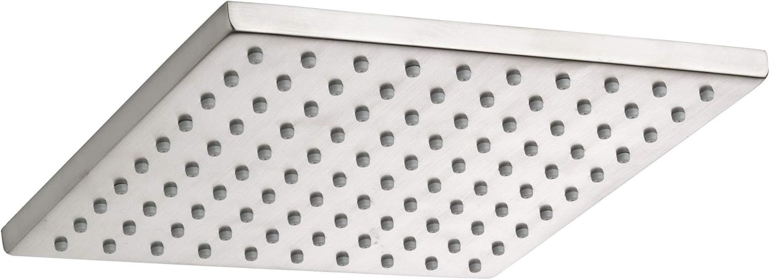 8-Inch Satin Nickel Square Rain Showerhead