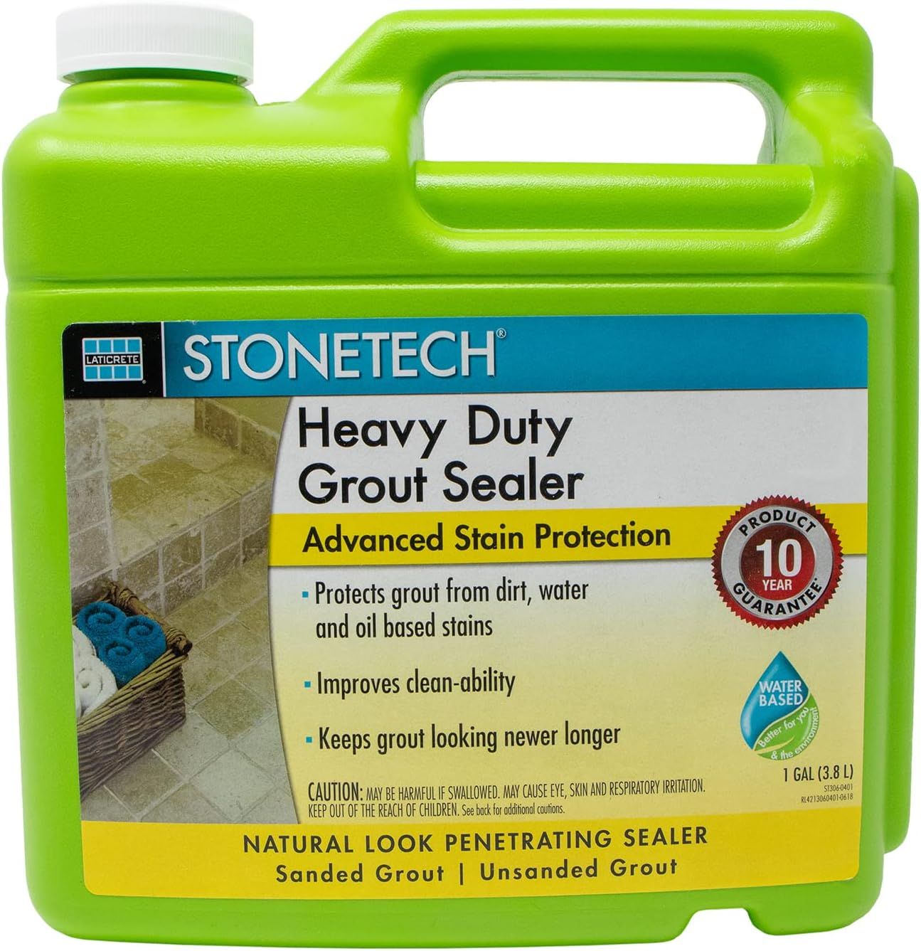 Heavy Duty Water-Based Grout Sealer, 1 Gallon