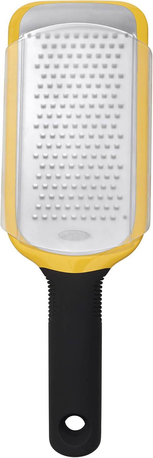 Yellow Rectangular Medium Stainless Steel Grater