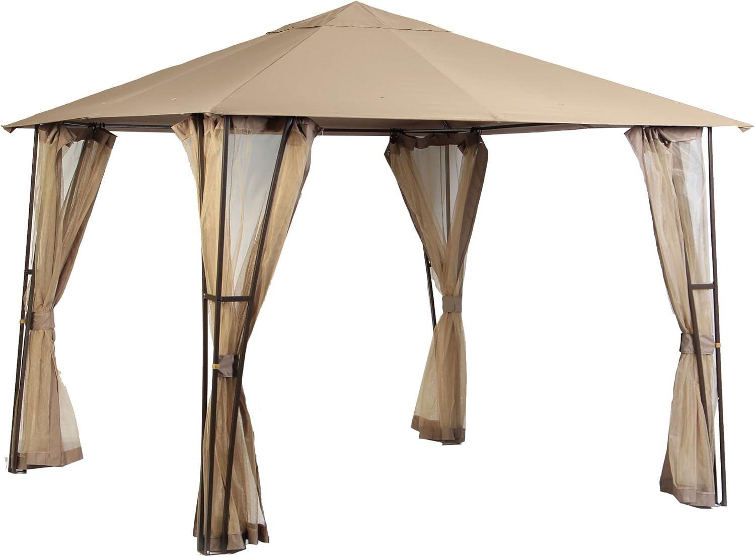 Altoona 10' x 10' Beige Whisper Gazebo Canopy Replacement