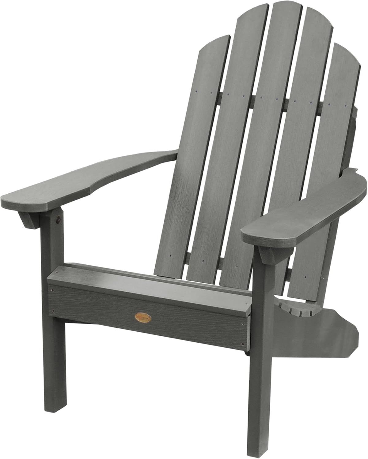 Classic Westport Coastal Teak Plastic Adirondack Chair