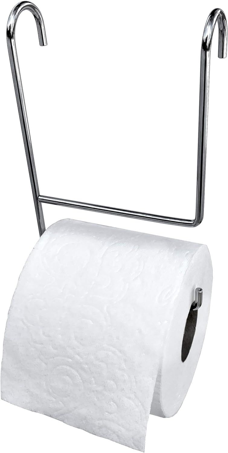 Chrome Steel Extra Toilet Paper Roll Holder