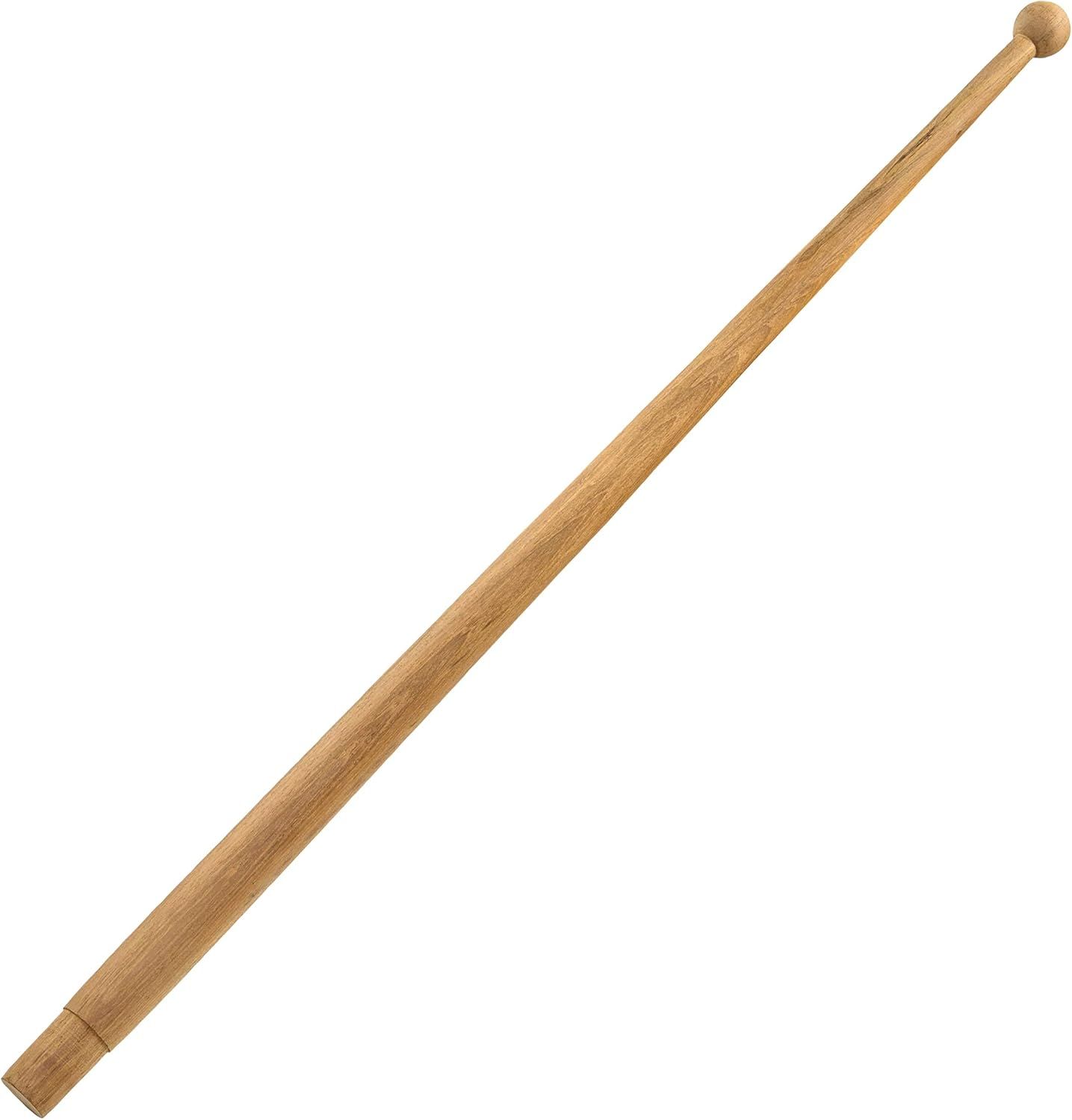 30" Natural Teak Wood Outdoor Flag Pole