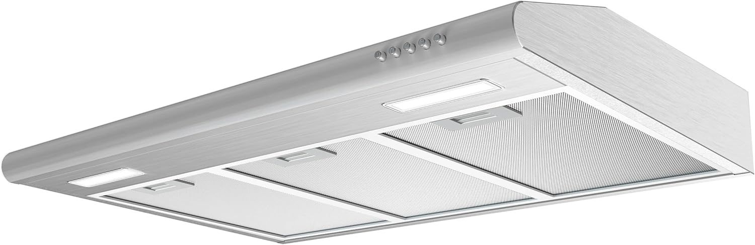 30-Inch Stainless Steel Convertible Under Cabinet Range Hood