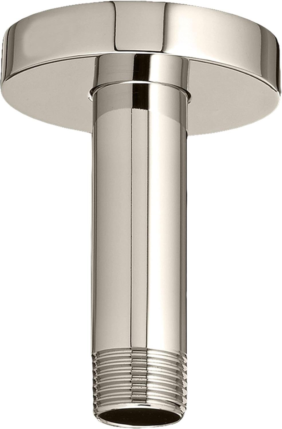 Polished Nickel 3-Inch Ceiling Mount Shower Arm