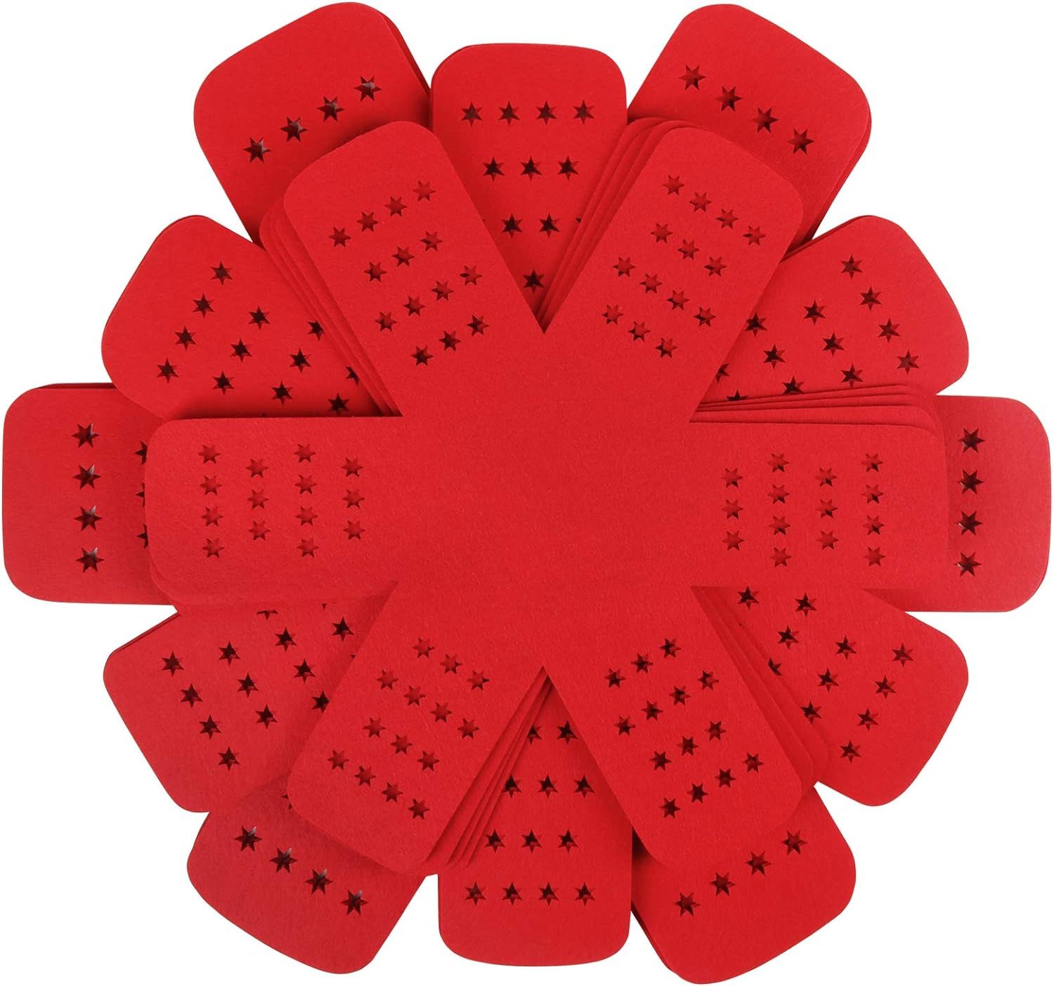 Red Star Design Pan Pot Protectors Set of 12