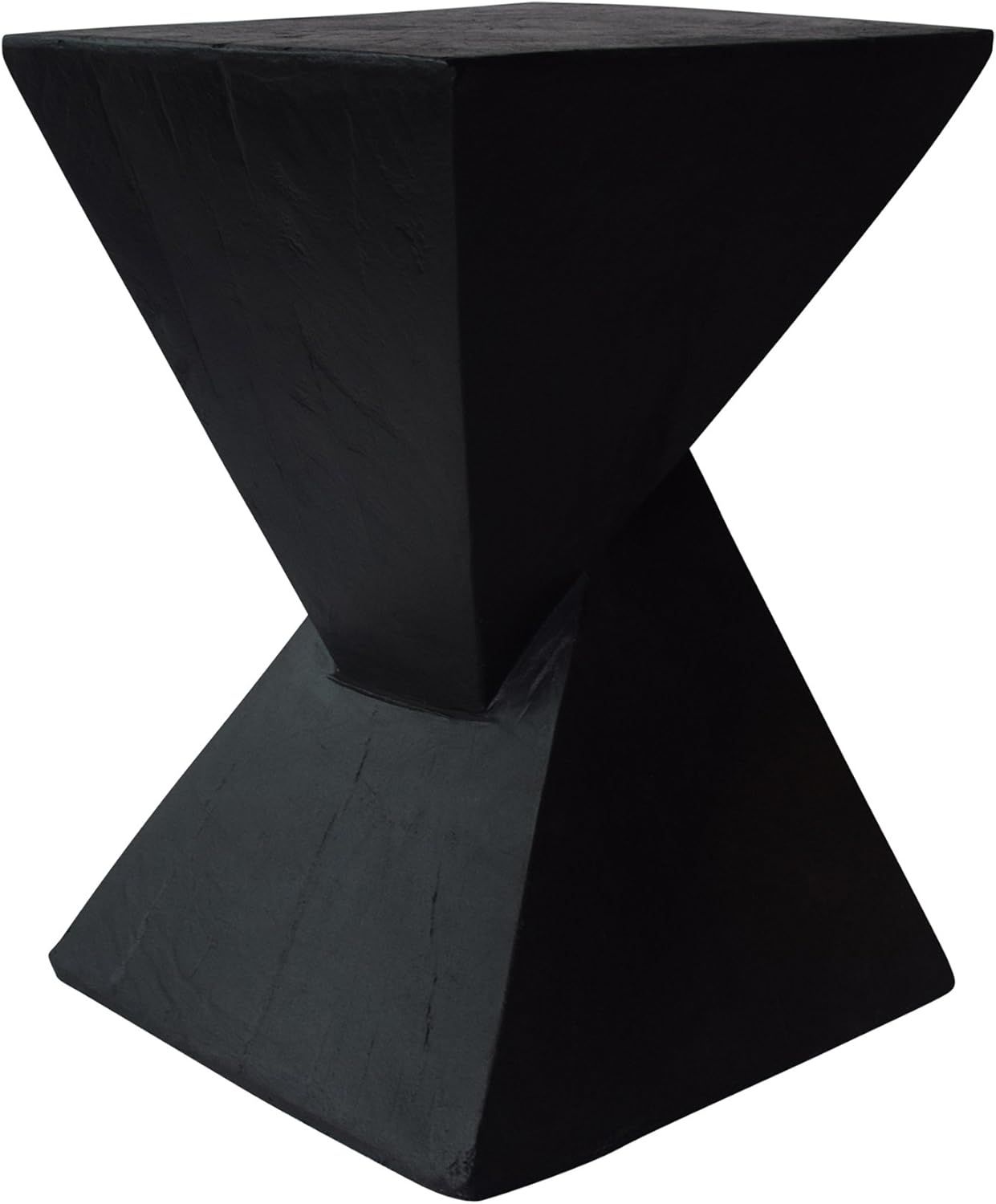 Jerod Black Lightweight Concrete Minimalist Accent Table