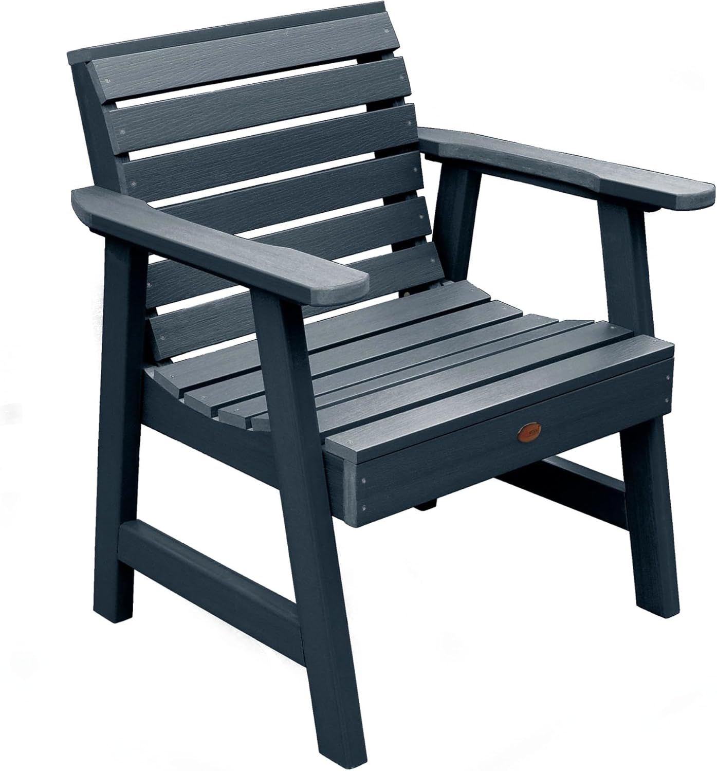Highwood Weatherly Blue Outdoor Garden Chair