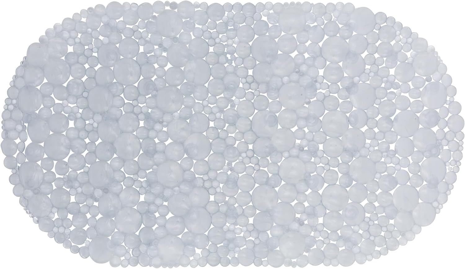 Clear Non-Slip PVC Bath Mat with Bubble Design