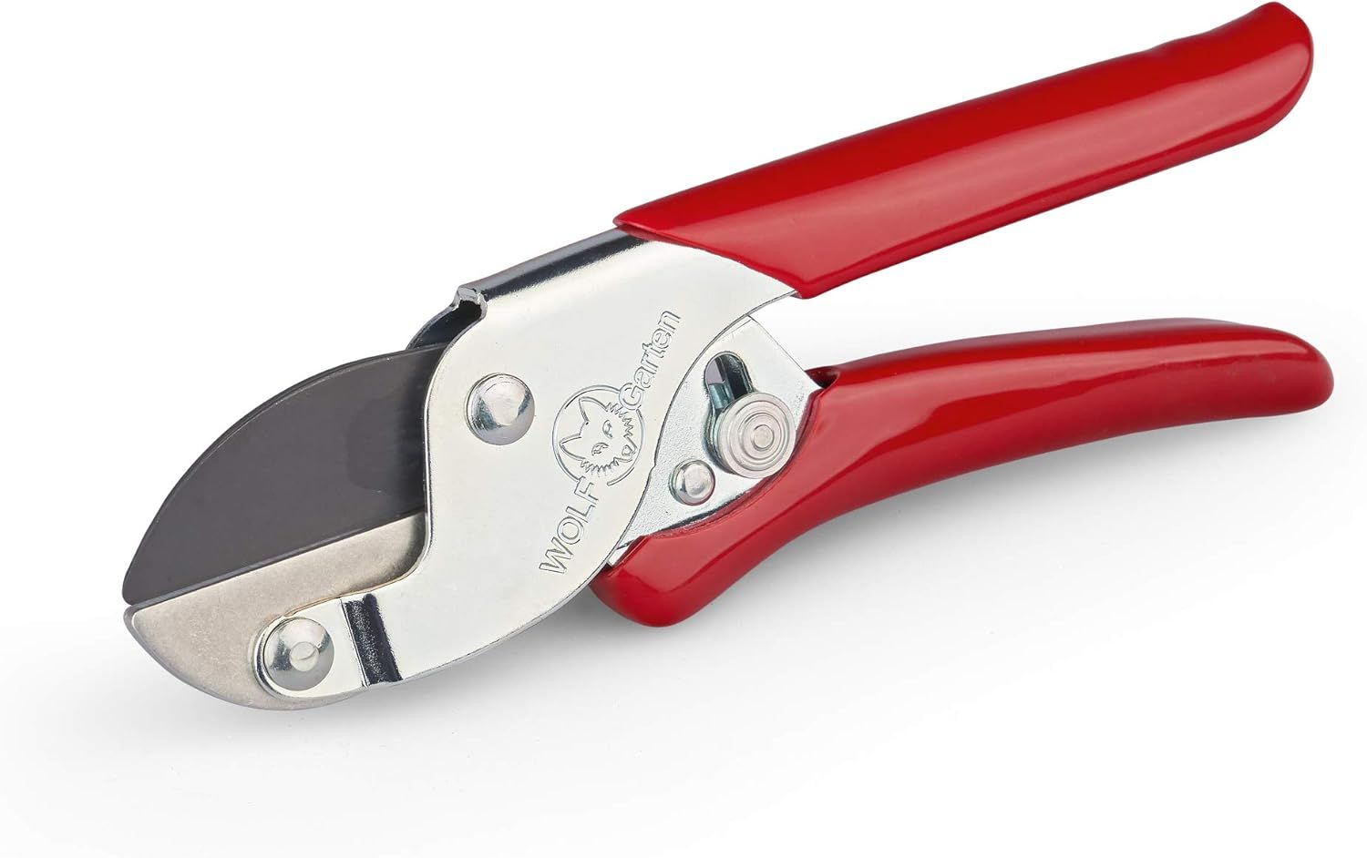 Wolf-Garten Red Anvil Secateurs with Coated Blades