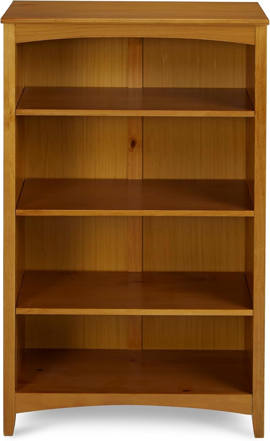 Cherry 48" Adjustable Solid Wood Shaker Bookcase