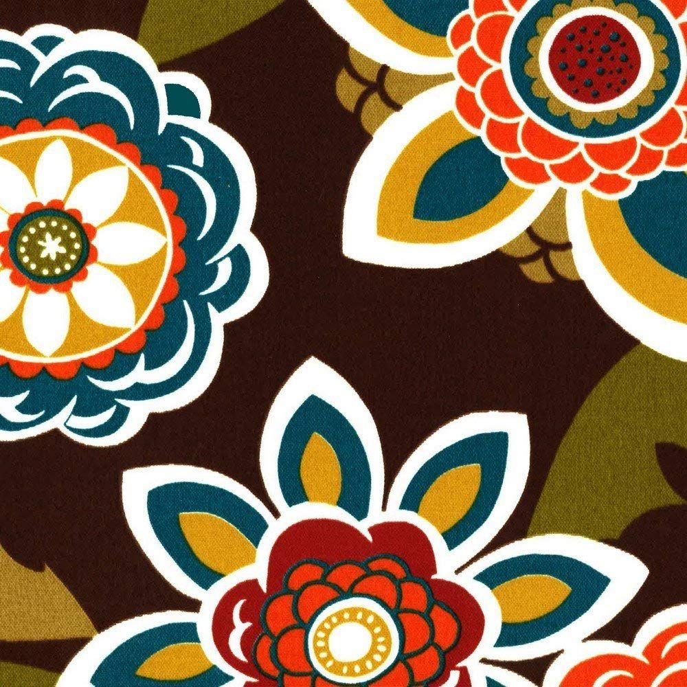 Classic Chocolate Weather Resistant Outdoor Chair Cushion, 42" x 20"