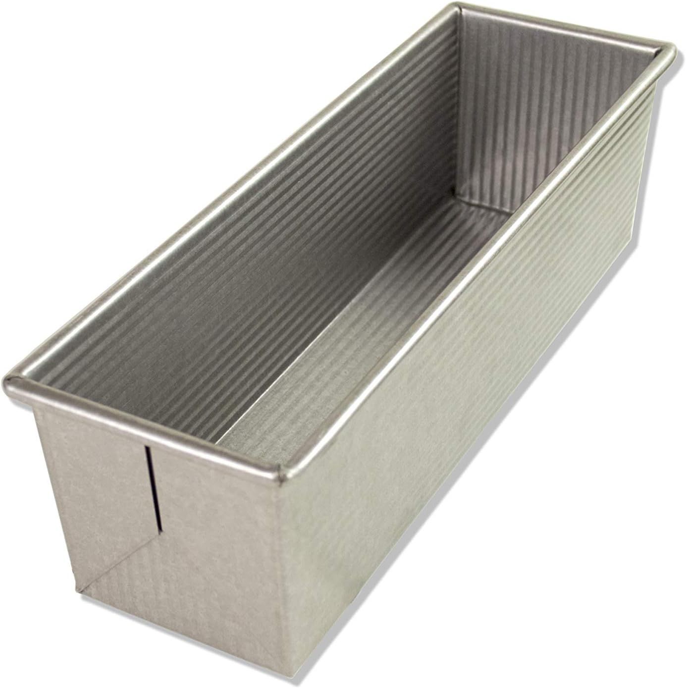 Large Silver Aluminum Non-Stick Pullman Loaf Pan