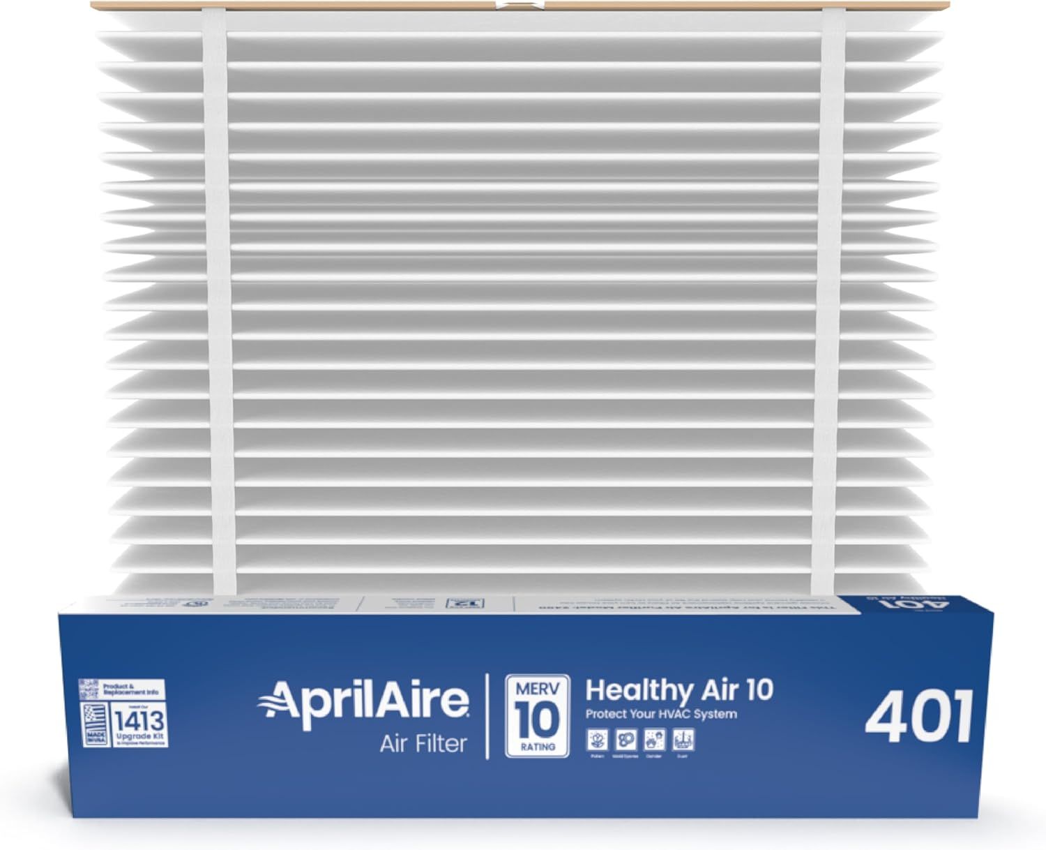 AprilAire 401 Frameless Spun Glass Air Filter Pack