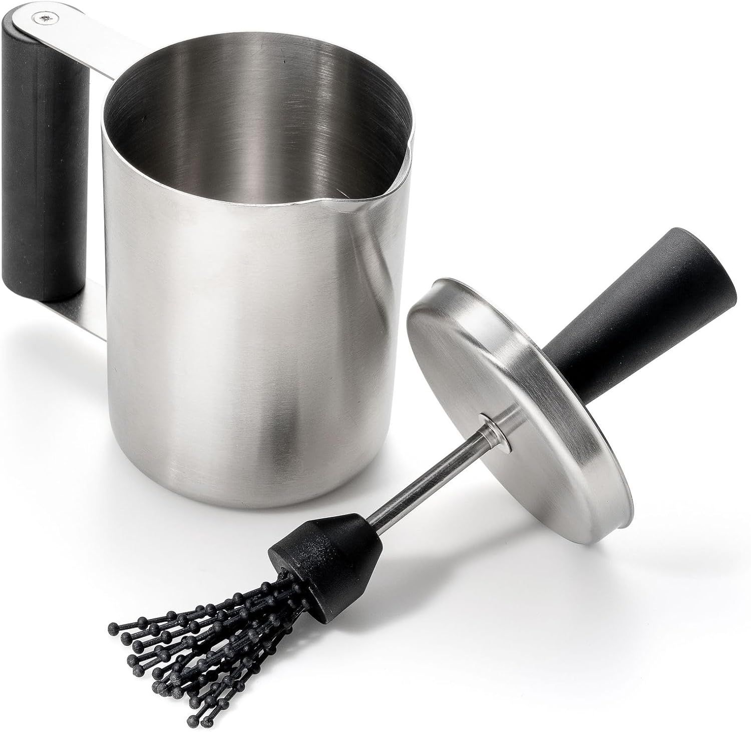 Stainless Steel Basting Pot with Silicone Brush and Airtight Lid